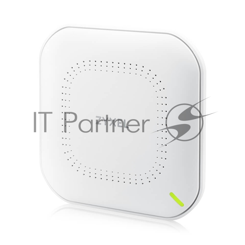 Точка доступа Zyxel NebulaFlex NWA90AX PRO, WiFi 6, 802.11a/b/g/n/ac/ax (2,4 и 5 ГГц), MU-MIMO, антенны 3x3, до 575+2400 Мбит/с, 1xLAN 2.5GE, PoE, защита от 4G/5G, БП в комплекте