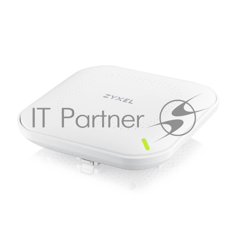 Точка доступа Zyxel NebulaFlex NWA90AX PRO, WiFi 6, 802.11a/b/g/n/ac/ax (2,4 и 5 ГГц), MU-MIMO, антенны 3x3, до 575+2400 Мбит/с, 1xLAN 2.5GE, PoE, защита от 4G/5G, БП в комплекте