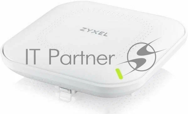 Точка доступа Zyxel NebulaFlex NWA90AX PRO, WiFi 6, 802.11a/b/g/n/ac/ax (2,4 и 5 ГГц), MU-MIMO, антенны 3x3, до 575+2400 Мбит/с, 1xLAN 2.5GE, PoE, защита от 4G/5G, БП в комплекте