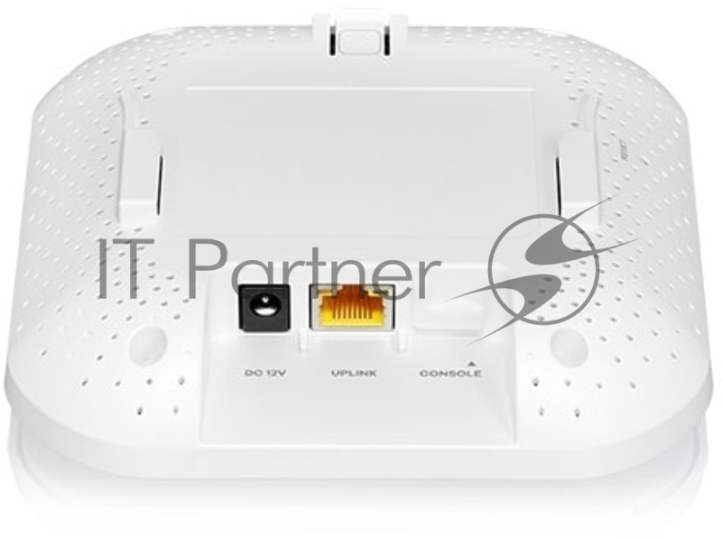 Точка доступа Zyxel NebulaFlex NWA90AX PRO, WiFi 6, 802.11a/b/g/n/ac/ax (2,4 и 5 ГГц), MU-MIMO, антенны 3x3, до 575+2400 Мбит/с, 1xLAN 2.5GE, PoE, защита от 4G/5G, БП в комплекте