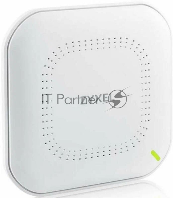 Точка доступа Zyxel NebulaFlex NWA90AX PRO, WiFi 6, 802.11a/b/g/n/ac/ax (2,4 и 5 ГГц), MU-MIMO, антенны 3x3, до 575+2400 Мбит/с, 1xLAN 2.5GE, PoE, защита от 4G/5G, БП в комплекте