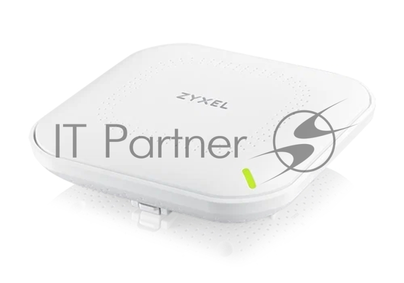 Точка доступа Zyxel NebulaFlex NWA90AX PRO, WiFi 6, 802.11a/b/g/n/ac/ax (2,4 и 5 ГГц), MU-MIMO, антенны 3x3, до 575+2400 Мбит/с, 1xLAN 2.5GE, PoE, защита от 4G/5G, БП в комплекте