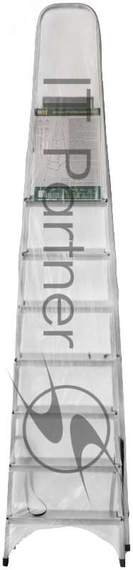 Лестница-стремянка алюминиевая, 8 ступеней, вес 5.7 кг