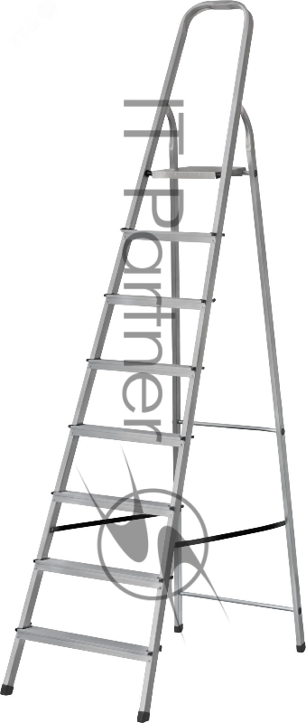 Лестница-стремянка алюминиевая, 8 ступеней, вес 5.7 кг