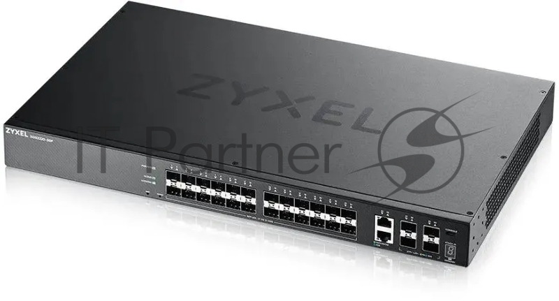 Коммутатор Zyxel XGS2220-30F L3 Access switch , rack 19, 24xSFP, 2xRJ-45: 1/2.5/5/10G, 4xSFP+, standalone/cloud management