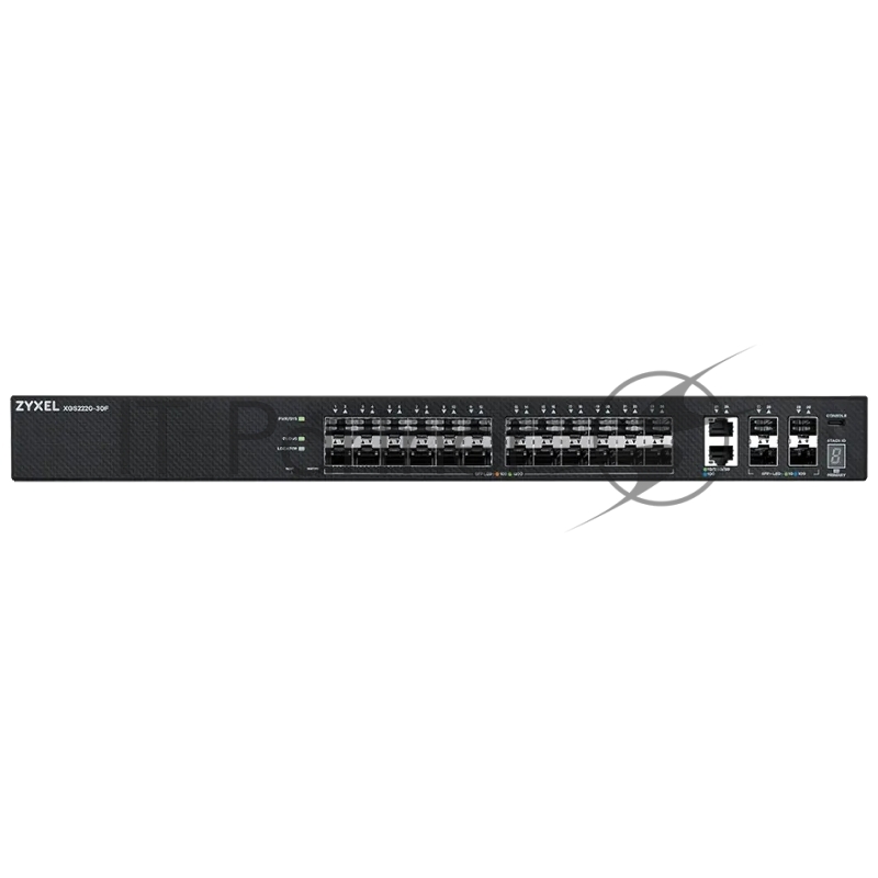 Коммутатор Zyxel XGS2220-30F L3 Access switch , rack 19, 24xSFP, 2xRJ-45: 1/2.5/5/10G, 4xSFP+, standalone/cloud management