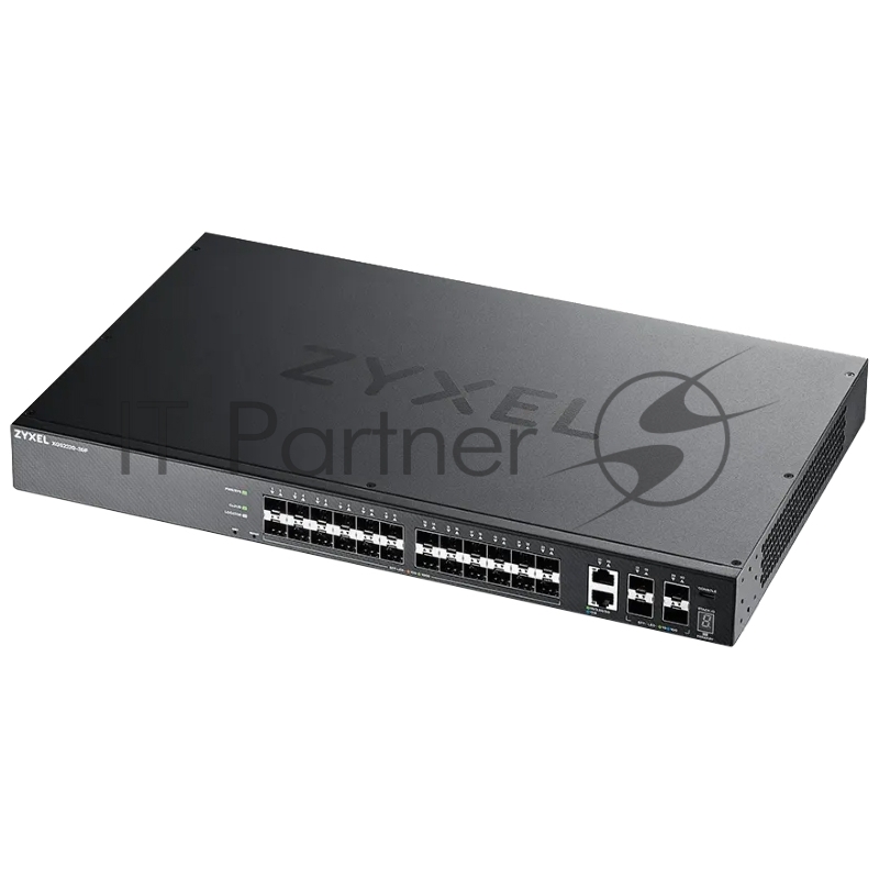 Коммутатор Zyxel XGS2220-30F L3 Access switch , rack 19, 24xSFP, 2xRJ-45: 1/2.5/5/10G, 4xSFP+, standalone/cloud management