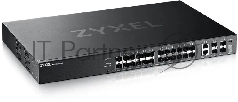 Коммутатор Zyxel XGS2220-30F L3 Access switch , rack 19, 24xSFP, 2xRJ-45: 1/2.5/5/10G, 4xSFP+, standalone/cloud management