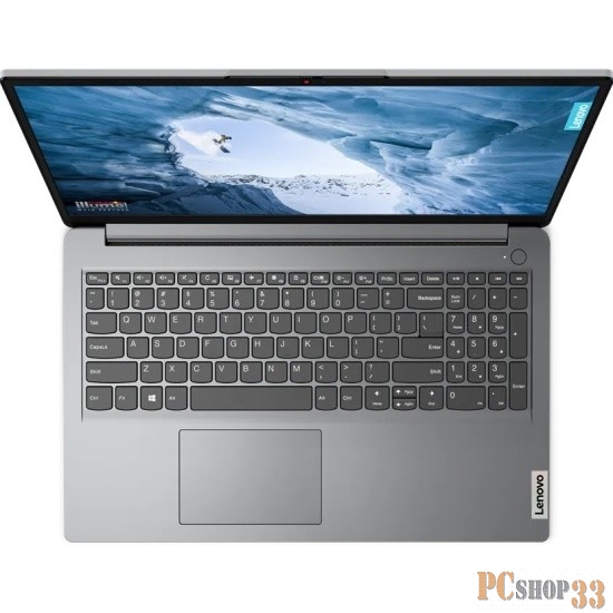 Ноутбук Lenovo IdeaPad 1 15.6 FHD IPS/Intel Celeron N4020/8Gb/256GbSSD/VGA int/noOS/grey