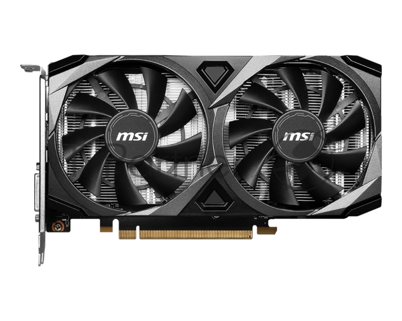 Видеокарта MSI RTX3050 VENTUS 2X XS 8GB GDDR6 128-bit DP HDMI DL-DVI-D 2FAN RTL