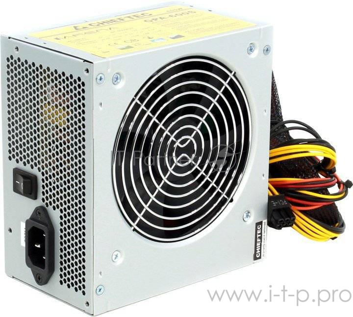 Блок питания 600Вт Chieftec iArena GPA-600S ATX12V V2.3 (20/24+4/8+6/8pin, вентилятор d120мм)