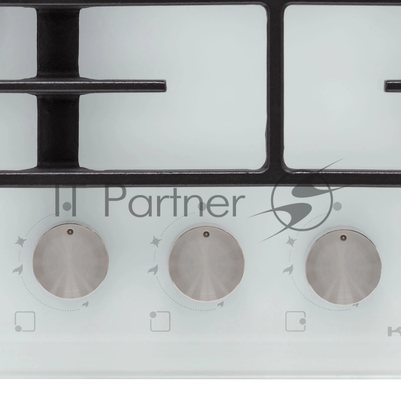 Газовая варочная поверхность KRONA HAGEL 45 WH W