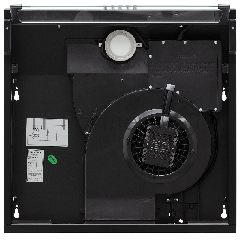 Вытяжка кухонная KRONA OSTEN 500 black PB