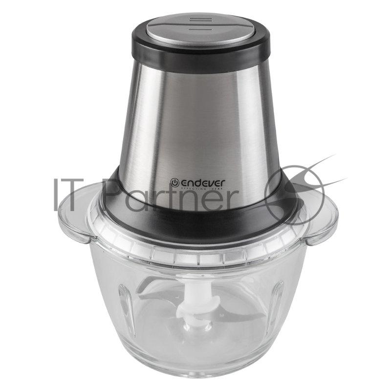 Измельчитель(чоппер) Endever Sigma-130, стальной, 700 Вт, объем чаши 1,2 л, два двойных лезвия, 8 шт/уп