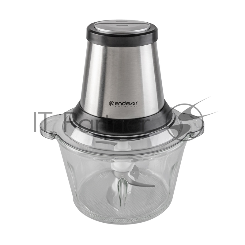 Измельчитель(чоппер) Endever Sigma-131, стальной, 700 Вт, объем чаши 2 л, два двойных лезвия, 8 шт/уп