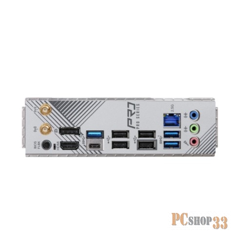 Материнская плата ASRock B650M PRO RS WIFI, Socket AM5, AMD B650, 4xDDR5-5200, HDMI+DP, 2xPCI-Ex16, 4xSATA3(RAID 0/1/10), 3xM.2, 8 Ch Audio, 1x2.5GLan, WiFi, (4+4)xUSB2.0, (3+4)xUSB3.2, (1+1)xUSB3.2 Type-C™, mATX, RTL, {}