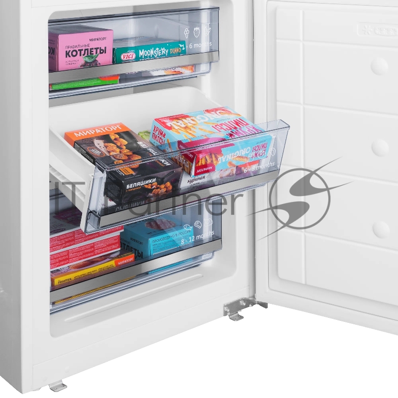 Холодильник-морозильник встраиваемый MAUNFELD MBF19369NFWGR LUX