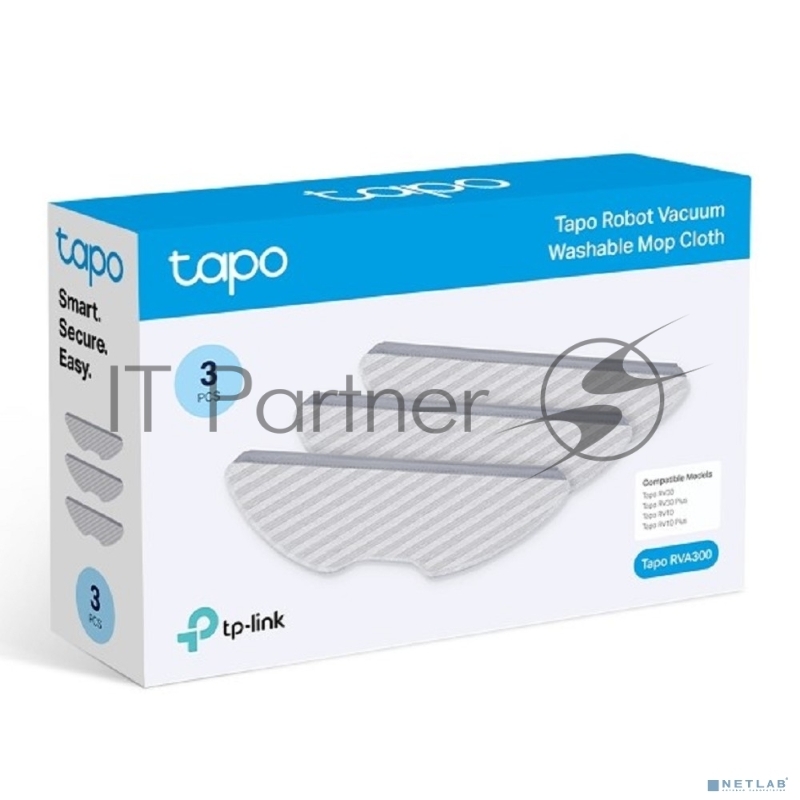 Многоразовая тряпка для роботов-пылесосов TP-Link Tapo RVA300