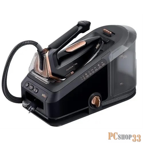 Гладильная система BRAUN IS7286BK, 2700Вт, 160 г/мин, черный