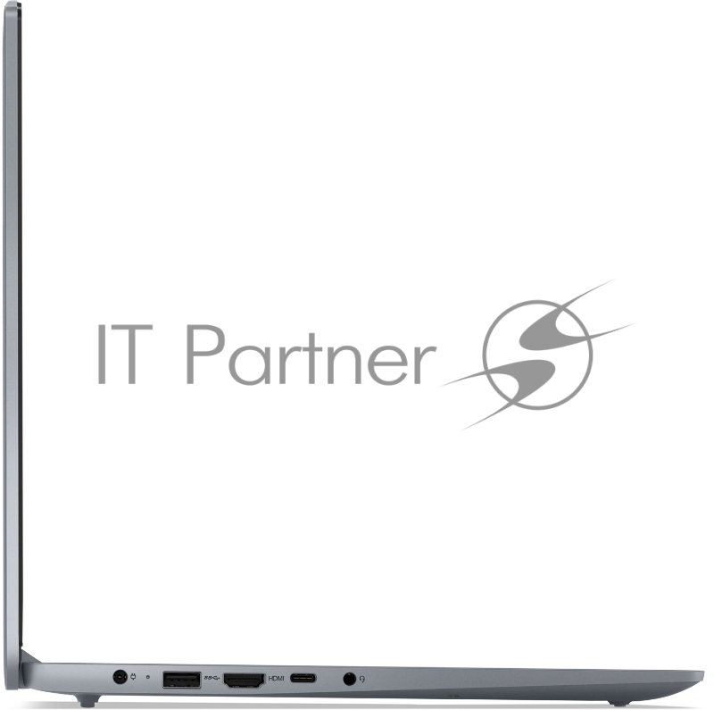 Ноутбук Lenovo IdeaPad Slim 3 15IRH8 Core i5 13420H 8Gb SSD512Gb Intel UHD Graphics 15.6 TN FHD (1920x1080) noOS grey WiFi BT Cam (83EM000CLK)