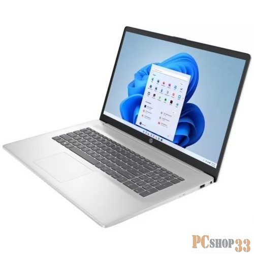 Ноутбук HP 17-cn3155ng Core i5 1335U 16Gb SSD512Gb Intel Iris Xe graphics 17.3 IPS FHD (1920x1080) Windows 11 silver WiFi BT Cam (8L379EA)