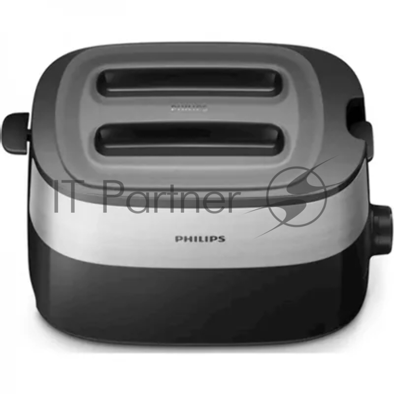 Тостер Philips HD2517/90 830Вт черный/серебристый