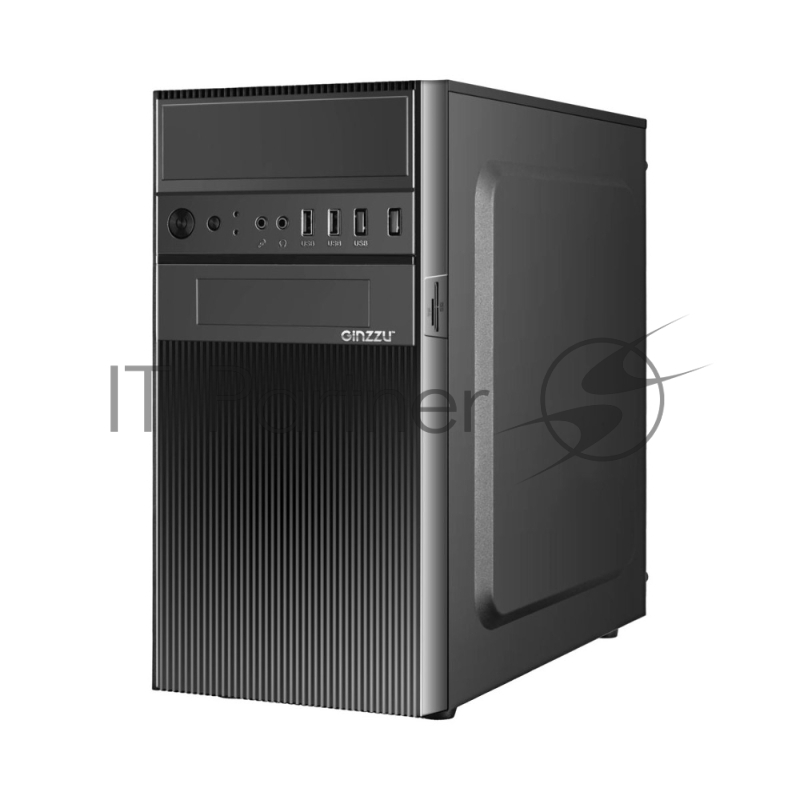 Компьютерный корпус Ginzzu D190 2*USB 2.0,AU