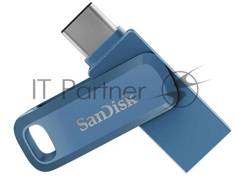 Флеш накопитель 128GB SanDisk Ultra Dual Drive Go, USB 3.1 - USB Type-C Blue