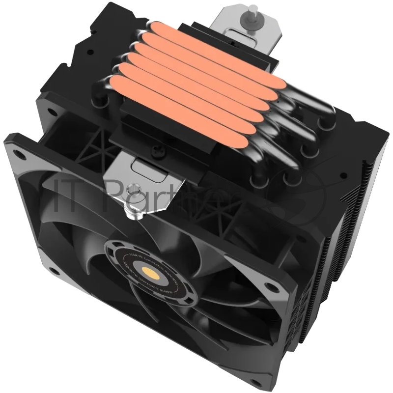 Кулер для процессора ALSEYE S120-H6 CPU Cooler 120*120*25mm, 800-2000, 82CFM Max, 3.1mmH20 Max, 20-33.2dBA, 12V, 0.21A, 2.5W, Two ball Intel?115x/1200/1366/1700/2011