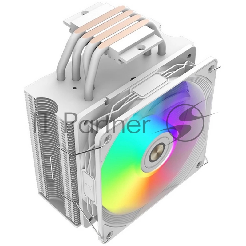 Кулер для процессора ALSEYE N120 White CPU COOLER Hydraulic, 130*76*156mm, 0.095-0.3A, 800~1800RPM, 1.18-73.96CFM