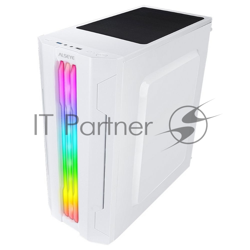 Корпус ALSEYE Auro 3.0-W Mini-ITX/Micro ATX/ATX, USB2.0*2+HD Audio+USB3.0*1, H.D.D.(3.5)*2pcs+S.S.D(2.5)*2p 354*185*413mm