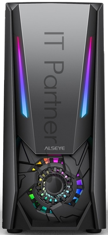 Корпус ALSEYE Reactor-B Mini-ITX/Micro ATX/ATX, USB2.0*2+HD Audio+USB3.0*1 USB2.0*2+HD Audio+USB3.0*1