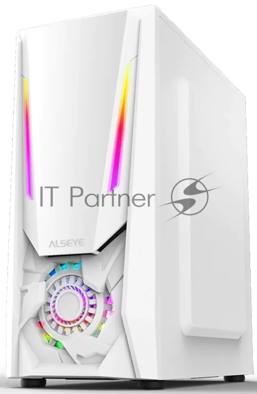 Корпус ALSEYE Reactor-W Mini-ITX/Micro ATX/ATX, USB2.0*2+HD Audio+USB3.0*1, H.D.D.(3.5)*2pcs+S.S.D(2.5)*2p 354*185*413mm