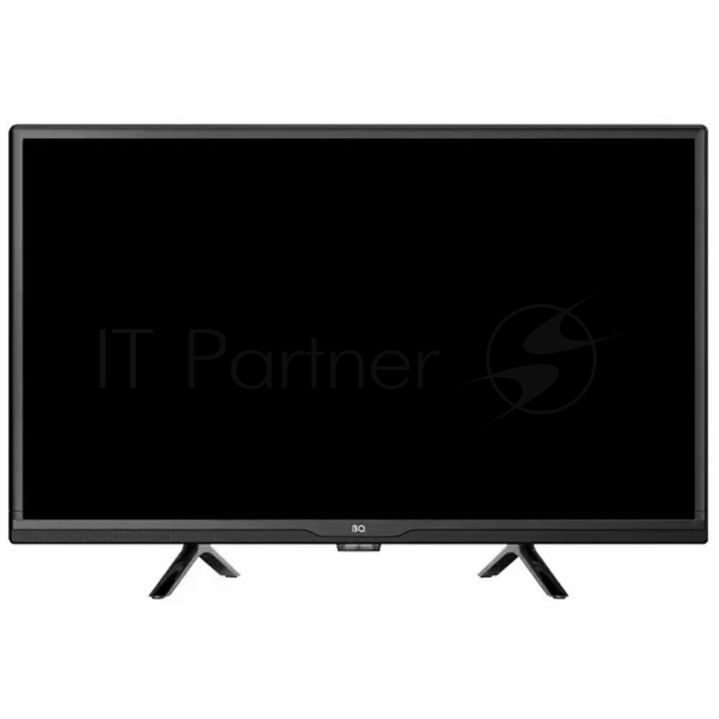 Телевизор BQ 24S24G Black (РФ). 24, 61 см, 1366х768, 170 cd/m2, 3000:1, DVB-C/T/T2/S2, 2 HDMI, 2 USB, звук 2x2 Вт, SmartTV (СалютТВ с сервисами Sber и голосовыми ассистентами, пульт с голосовым управлением)