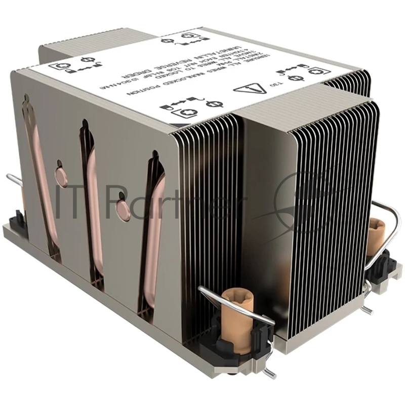 Радиатор 2U Coolserver AS-M81 LGA4189, 250Wt, Copper base + aluminum fin +5 heat pipe,, Narrow