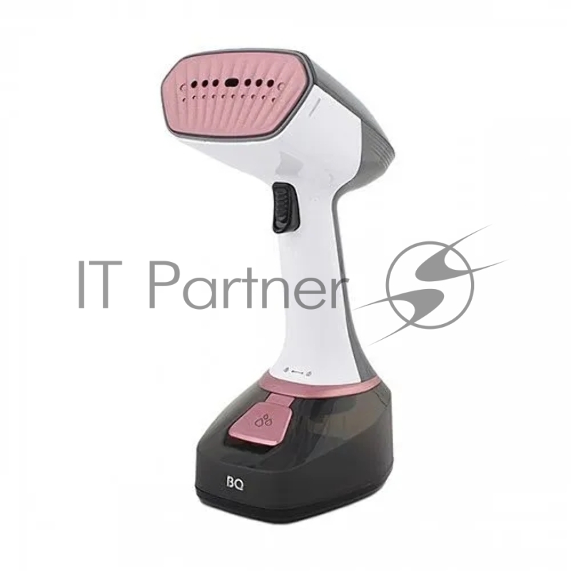 Ручной отпариватель BQ SG1006H Gray-Pink, Мощность 1700 Ватт, 2 в 1. Отпаривание и глажка, 2 режима подачи пара, Для всех типов ткани, Вертикальное и горизонтальное отпаривание, Сухая глажка, Резервуар для воды 280 мл, Постоянный пар до 25 г/мин, Кер