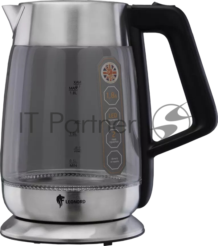 Чайник электрический LEONORD LE-1508 1,8л стекло
