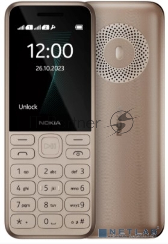 Мобильный телефон Nokia 130 DS TA-1576 Light Gold (286838542)