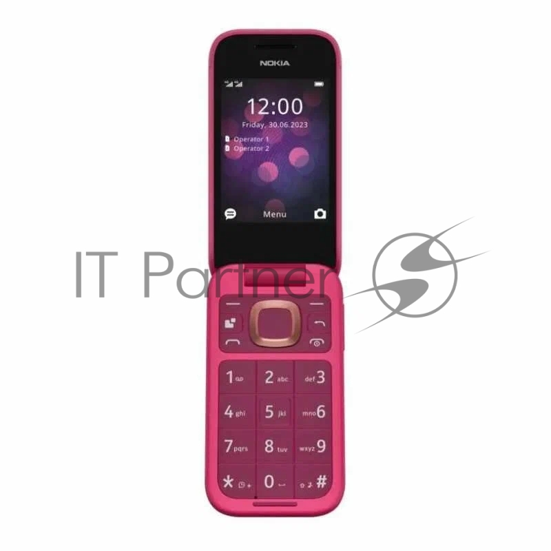 Мобильный телефон Nokia 2660 TA-1469 DS Pop PInk (1GF011PPC1A04)