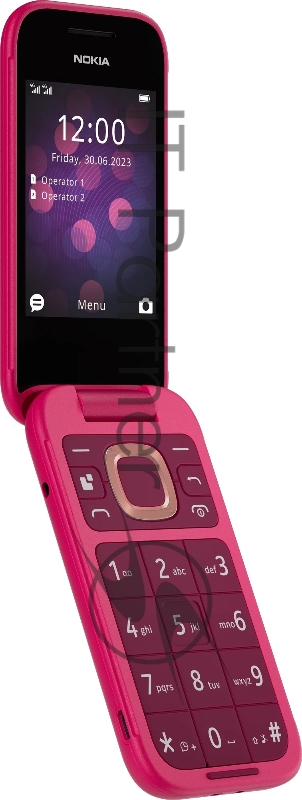 Мобильный телефон Nokia 2660 TA-1469 DS Pop PInk (1GF011PPC1A04)