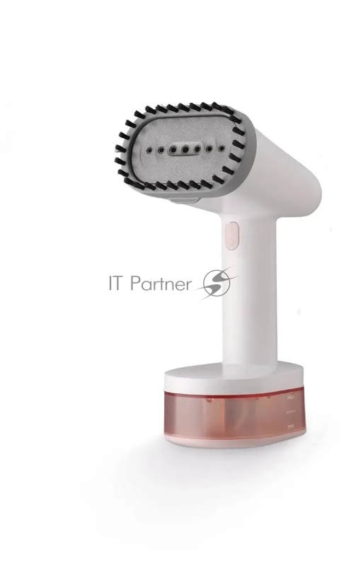 Ручной отпариватель BQ SG1008H White-Pink, Мощность 1600 Ватт, 2 в 1: Отпаривание и глажка, 2 режима подачи пара, Функция самоочистки от накипи, Вертикальное и горизонтальное отпаривание, Сухая глажка, Постоянный пар до 29 г/мин, Щетка-насадка и наса