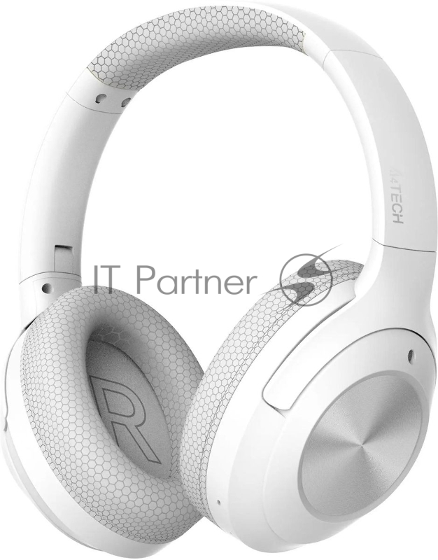 Гарнитура мониторные A4Tech Fstyler BH220 белый беспроводные bluetooth оголовье (BH220 WHITE)