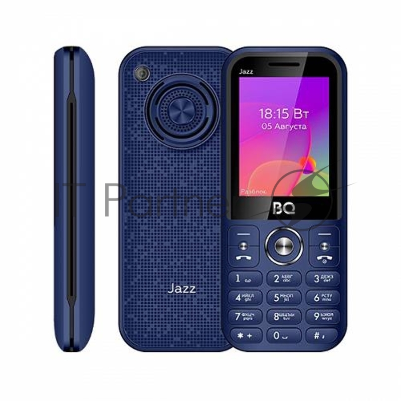 Мобильный телефон BQ 2457 Jazz Blue. MTK 6261 D, 0, 260 MHz, 32 Mb, 32 Mb, 2G GSM 900/1800 мГц Экран: 2.4 , 240*320, Основная камера: , Фронтальная камера: , Кол-во СИМ: 2, карта памяти MicroSD до 32 ГБ, FM, Виброзвонок АКБ Li-ion Съемная 2700 зарядк