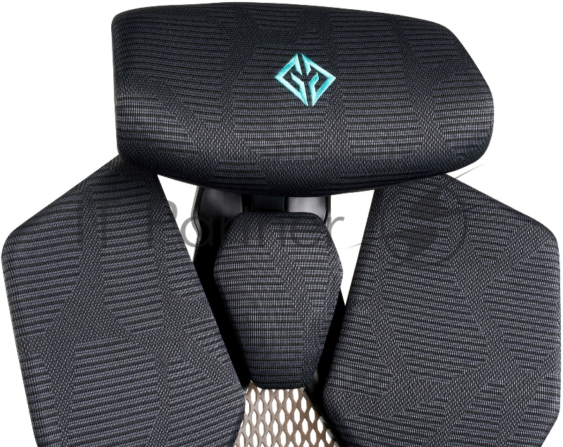 Кресло игровое GMNG GG-CH110B черный сиденье черный сетка/ткань с подголов. крестов. пластик черный пластик черный