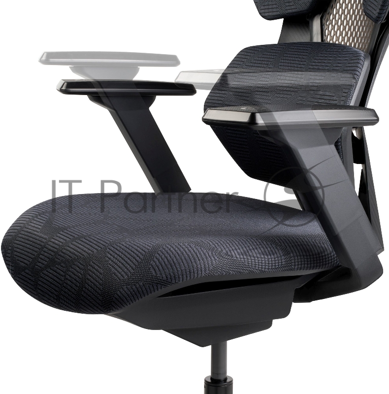 Кресло игровое GMNG GG-CH110B черный сиденье черный сетка/ткань с подголов. крестов. пластик черный пластик черный