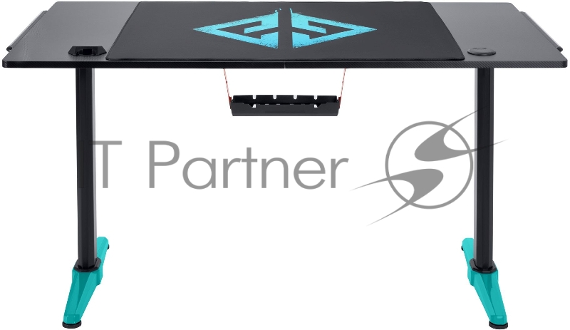 Стол игровой GMNG GG-TB301 столешница ЛДСП карбон каркас черный 140х80см