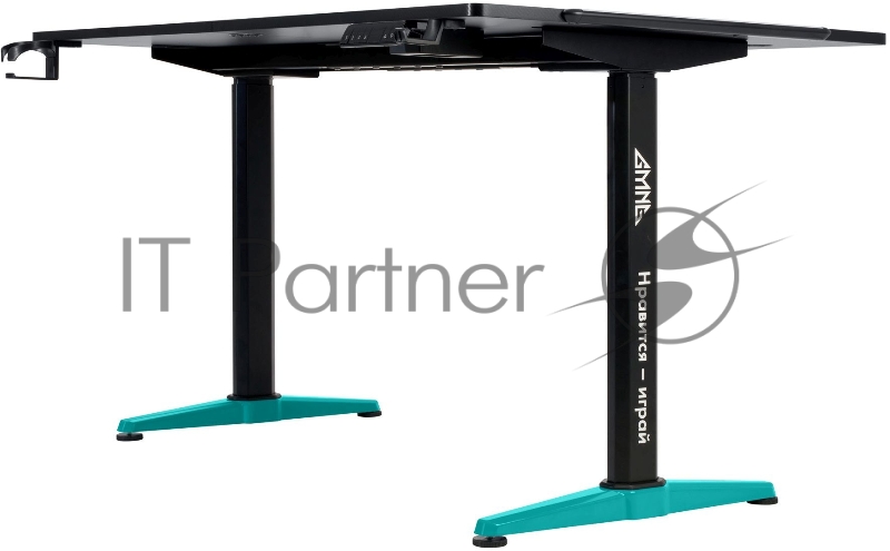 Стол игровой GMNG GG-TB301 столешница ЛДСП карбон каркас черный 140х80см