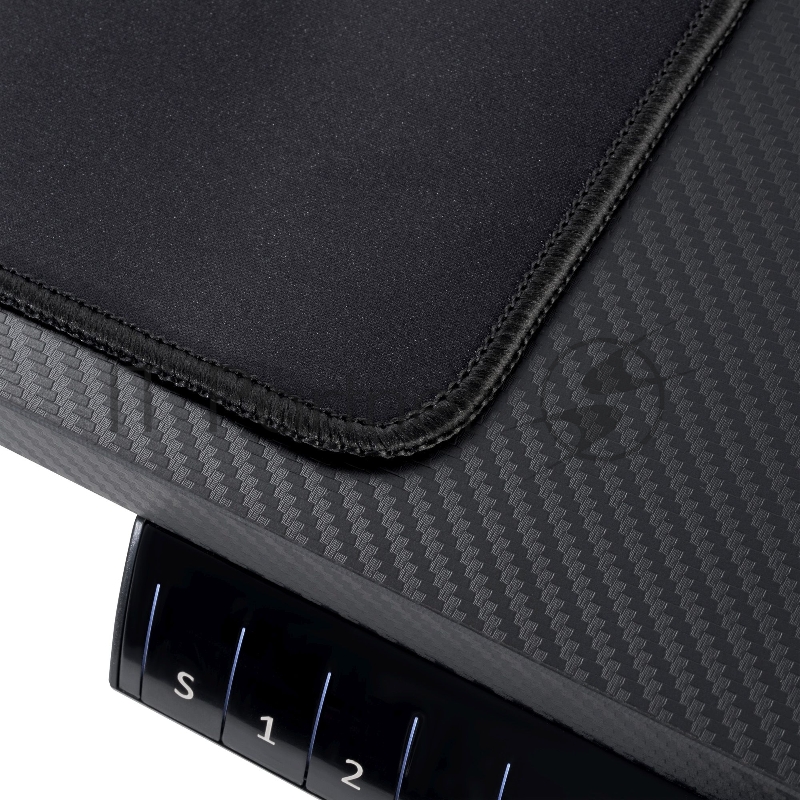 Стол игровой GMNG GG-TB301 столешница ЛДСП карбон каркас черный 140х80см