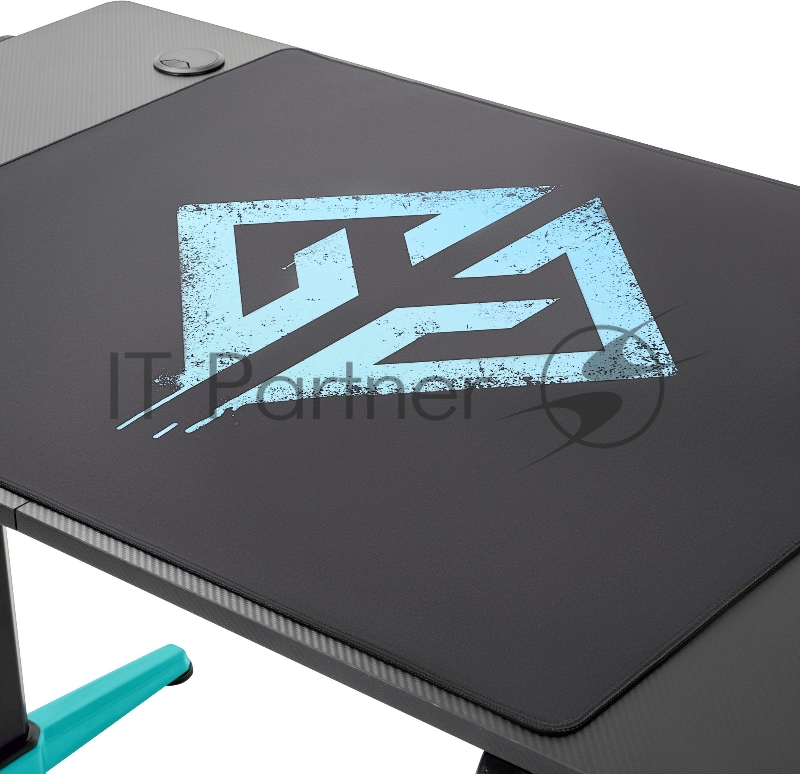 Стол игровой GMNG GG-TB301 столешница ЛДСП карбон каркас черный 140х80см