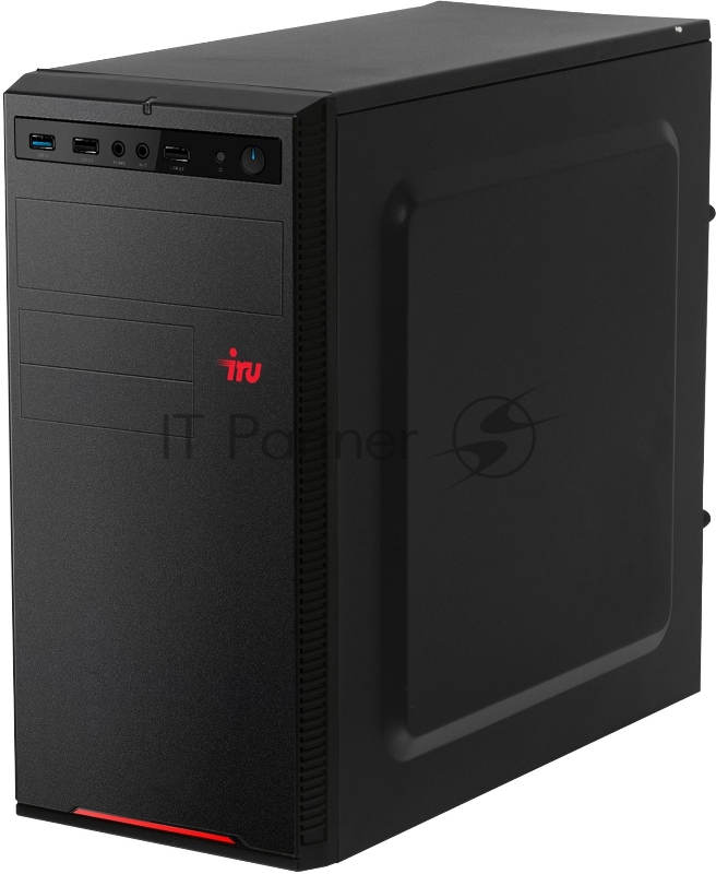 Компьютер IRU Office 310H5SE MT i5 10400 (2.9) 32Gb SSD1Tb UHDG 630 Free DOS GbitEth 400W черный (1989865)